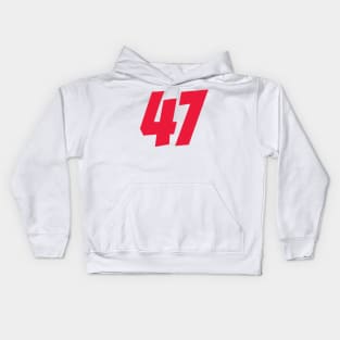 Mick Schumacher 47 - Driver Number Kids Hoodie